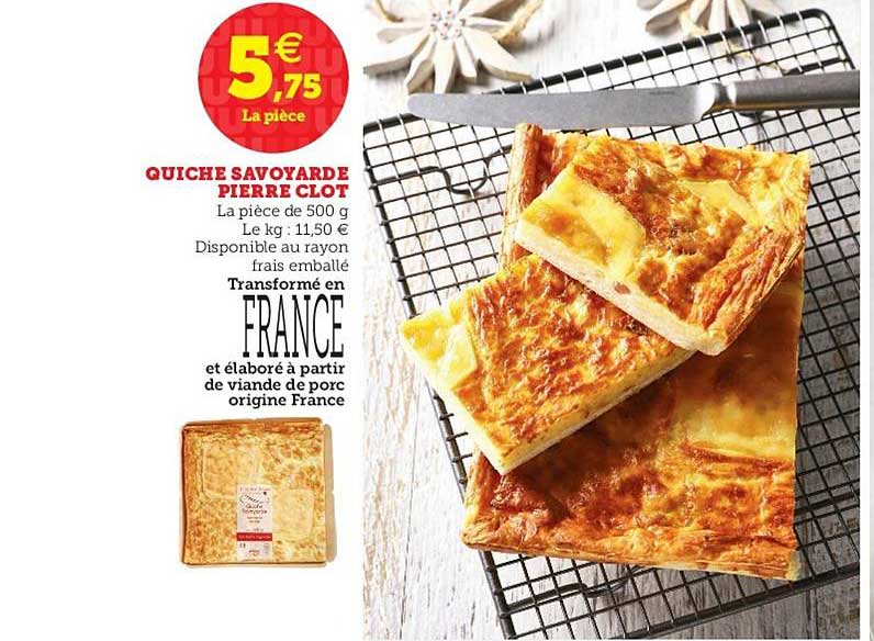 quiche savoyarde pierre clot