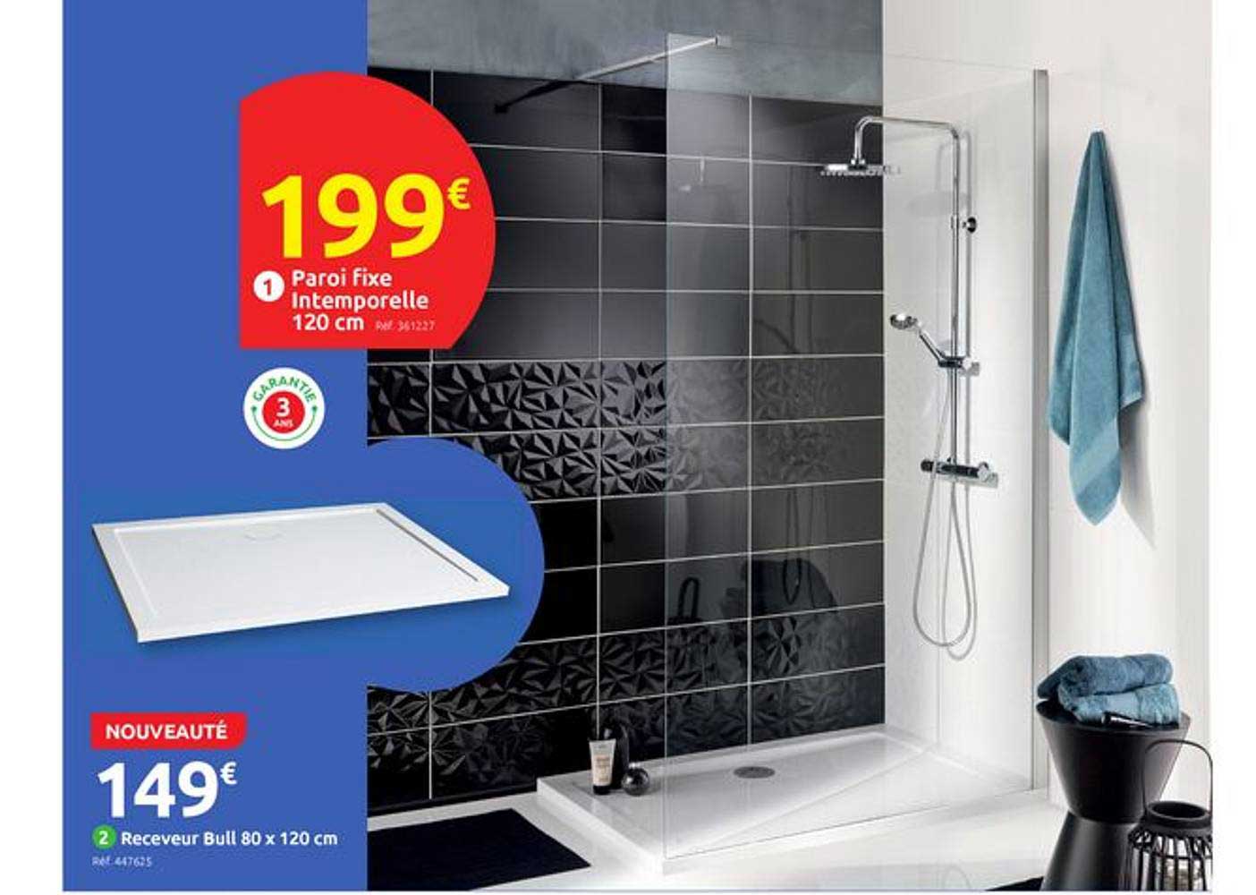 receveur bull 80 x 120 cm