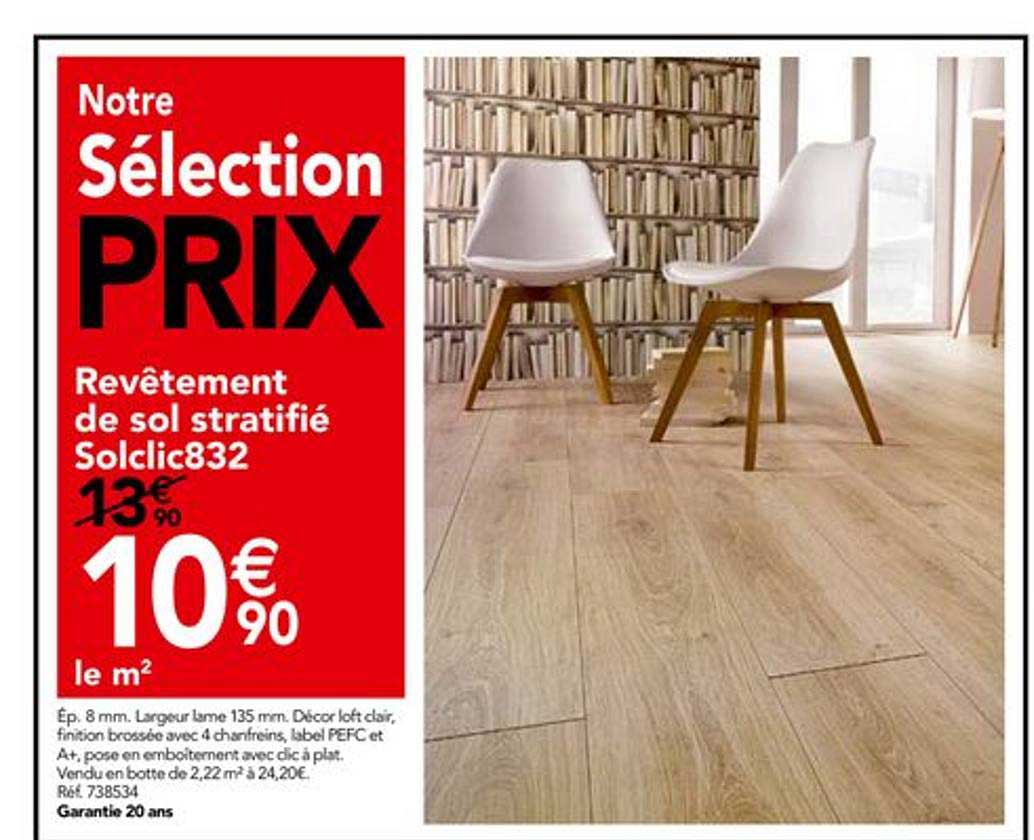 Revêtement De Sol Stratifié Solclic832