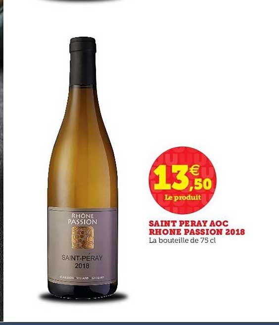 saint peray aoc rhône passion 2018