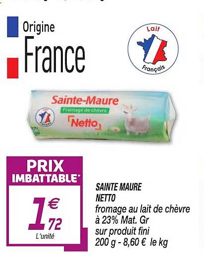 sainte maure netto