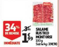 Salami Rustico Montorsi