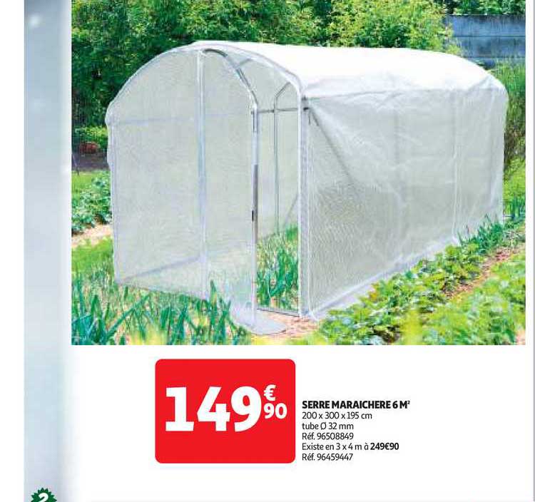 Serre Maraîchère 6 M2