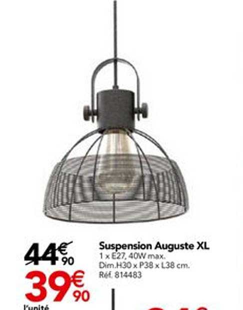 suspension auguste xl