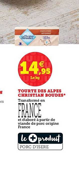 tourte des alpes christian boudes