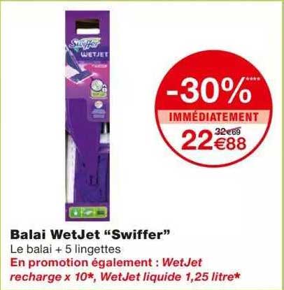 Balai WetJet "swiffer"