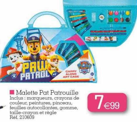 mallette pat patrouille