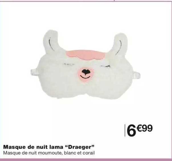 masque de nuit lama "draeger"