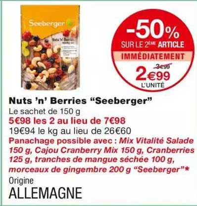 Nuts 'n' Berries "seeberger"
