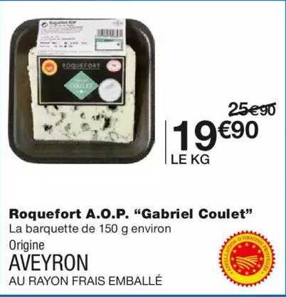 roquefort a.o.p. "gabriel coulet"