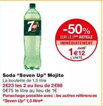 Soda "seven Up" Mojito