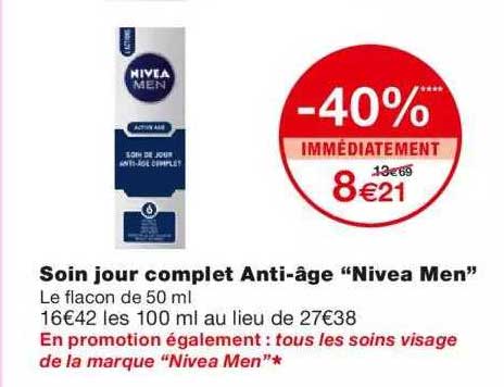 Soin Jour Complet Anti-âge "nivea Men"