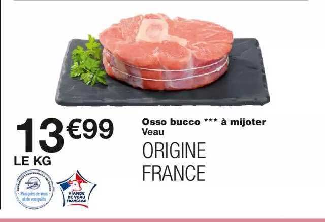 veau : osso bucco *** à mijoter