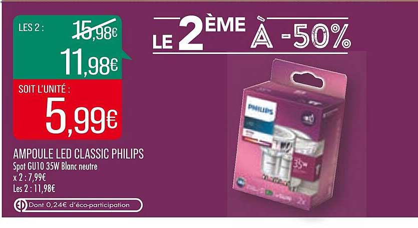 Ampoule Led Classic Philips