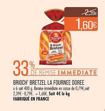 brioch' bretzel la fournée dorée