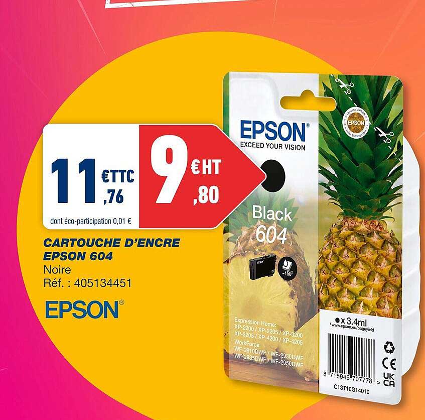 Cartouche D'encre Epson 604