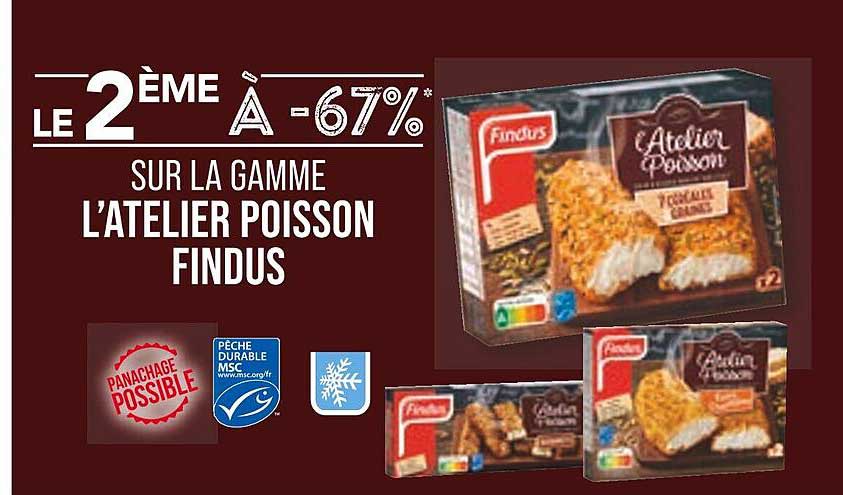 la gamme l'atelier poisson findus