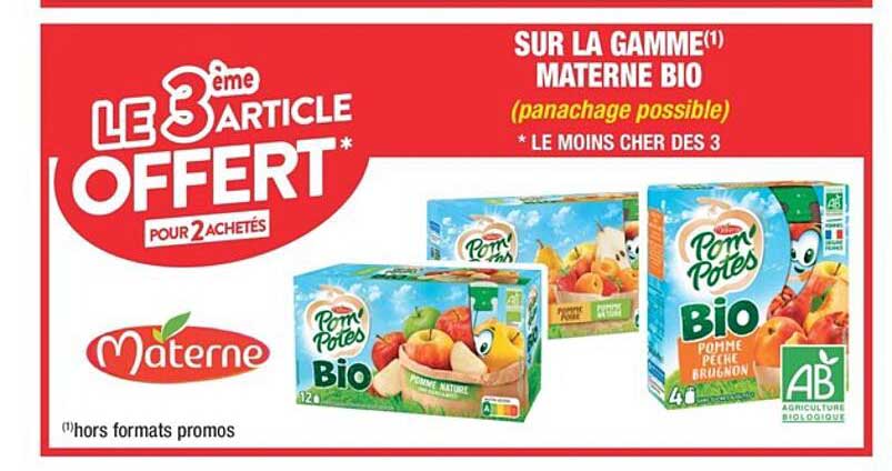 La Gamme Materne Bio