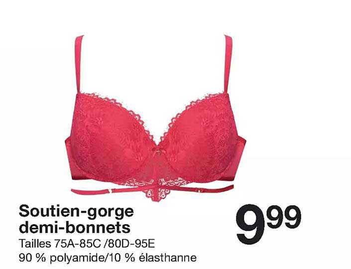 soutien-gorge demi-bonnets
