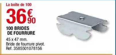 100 brides de fourrure