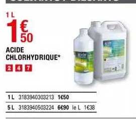 acide chlorhydrique