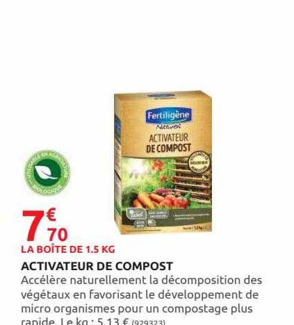 activateur de compost fertiligène