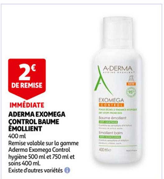 Aderma Examega Control Baume émollient