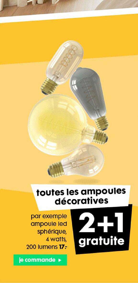 ampoules décoratives