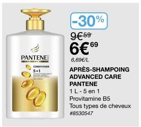 Après-shampoing Advanced Care Pantene