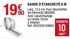 bande d'étanchéité 6 m
