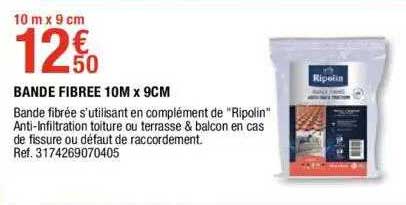 Bande Fibre 10m X 9 Cm