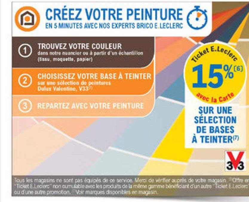 bases à teinter v33