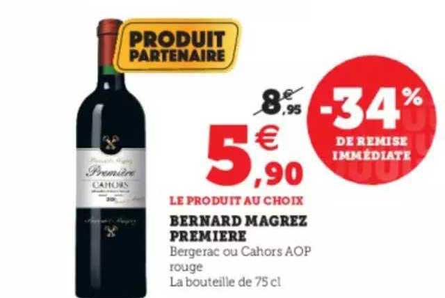 bernard magrez première