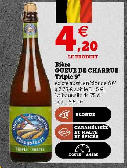 bière queue de charrue triple 9°