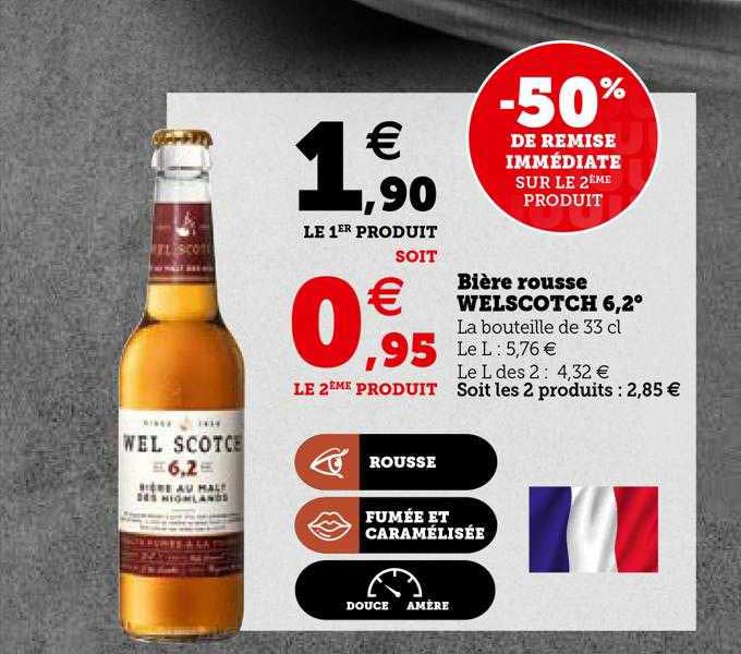 bière rousse welscotch 6,2°