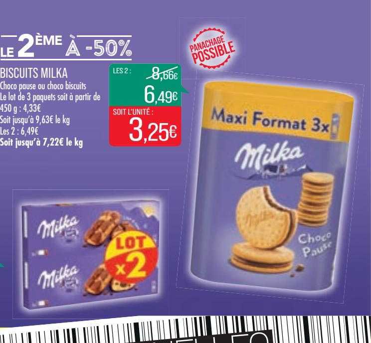 Biscuits Milka