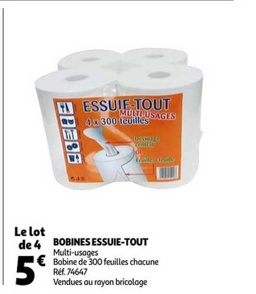 bobines essuie-tout