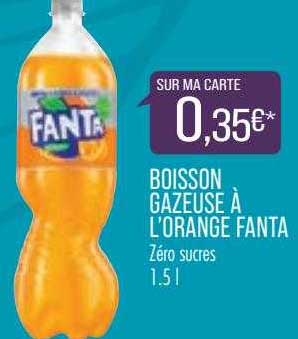 Boisson Gazeuse à L'orange Fanta