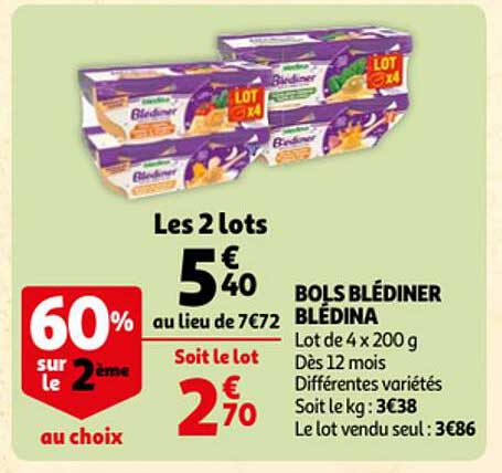 bols blédiner blédina