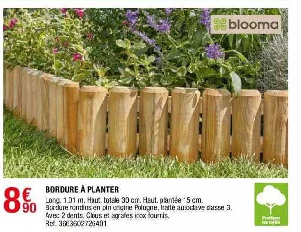 bordure à planter