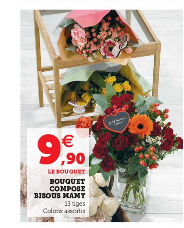 Bouquet Composé Bisous Mamy