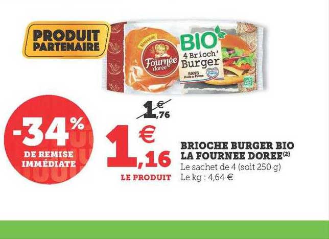 brioche burger bio la fournée dorée
