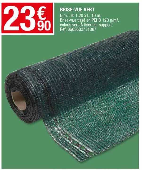 brise-vue vert