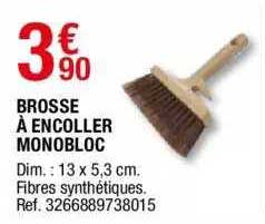 Brosse à Encoller Monobloc