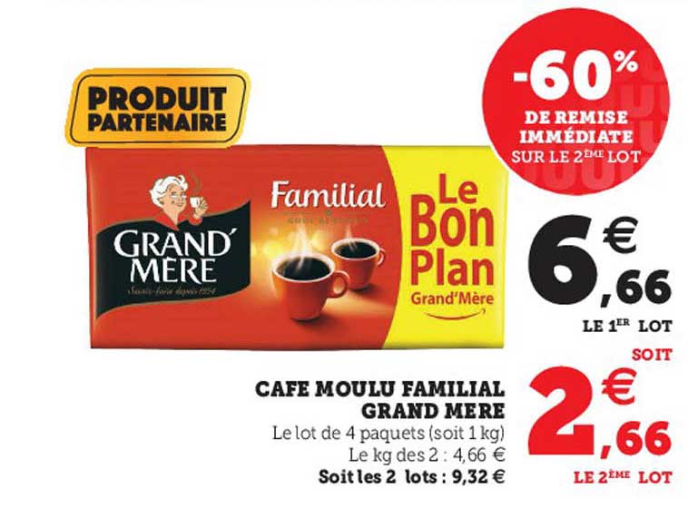 café moulu familial grand mère