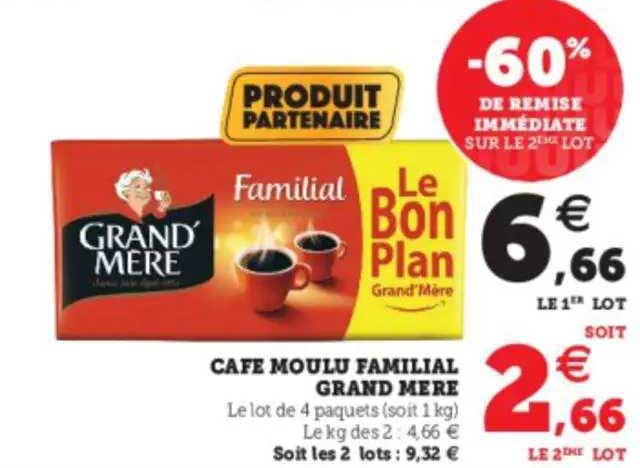 café moulu familial grand mère