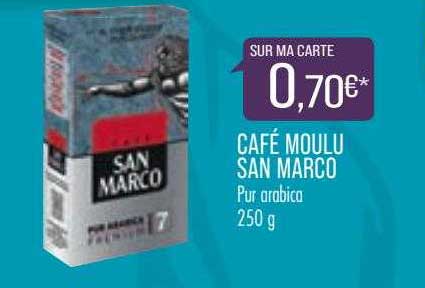 café moulu san marco