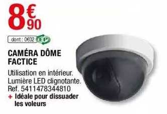Caméra Dôme Factice