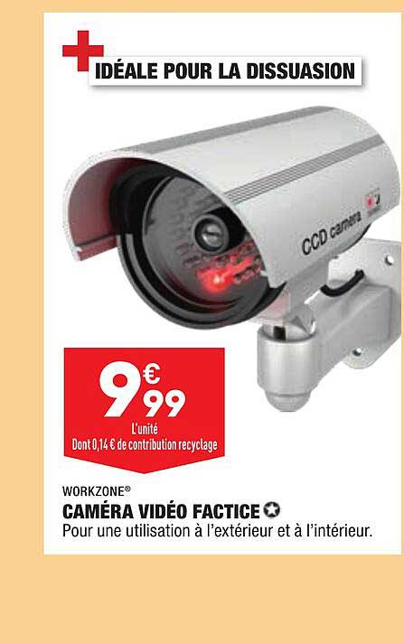 Caméra Vidéo Factice Workzone