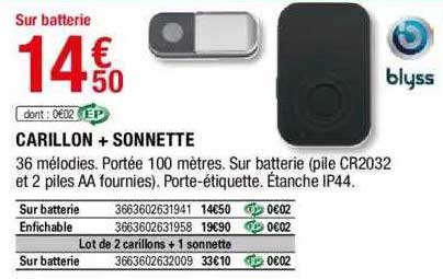 carillon + sonnette blyss